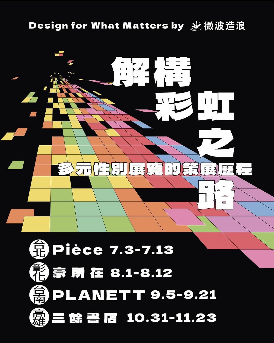 ［展。] 解構彩虹之路—多元性別展覽的策展歷程